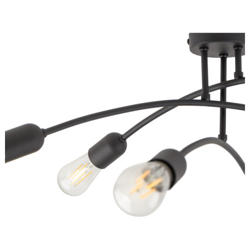 Люстра TK-Lighting helix Черный 6 4679 ( 4017167 )