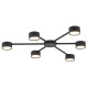 Потолочный светильник TK-Lighting avia black 6 4692 черный ( 4016897 )