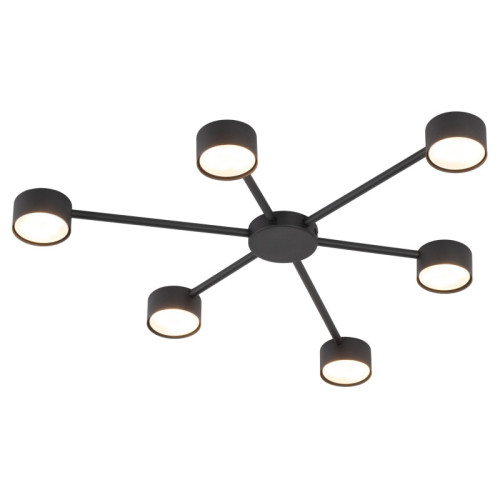 Потолочный светильник TK-Lighting avia black 6 4692 черный ( 4016897 )