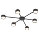 Потолочный светильник TK-Lighting avia black 6 4692 черный ( 4016897 )