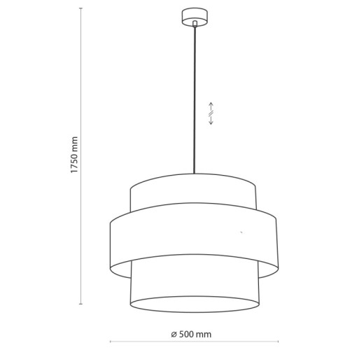 Люстра подвесная TK-Lighting calisto new 4706 ( 4016963 )