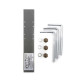 Светильник уличный Nowodvorski 4906 Horn E27 1x20W IP44 Brown ( 4011037 )