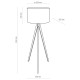 Торшер TK-Lighting treviso 5039 ( 4017604 )