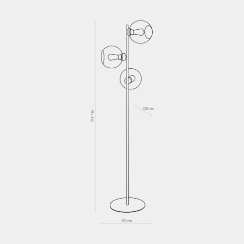 Торшер TK-Lighting cubus graphite 5239 ( 4017018 )