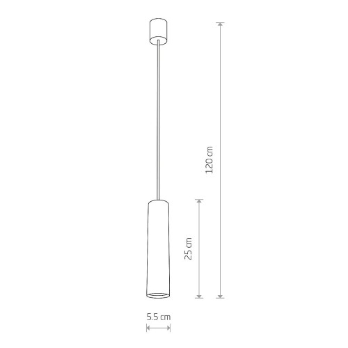 Підвісний світильник Nowodvorski 5397 Eye GU10 1x10W IP20 Wh ( 4011237 )