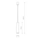 Підвісний світильник Nowodvorski 5397 Eye GU10 1x10W IP20 Wh ( 4011237 )