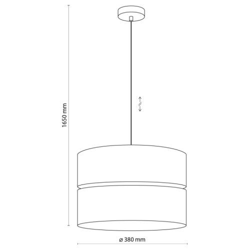 Люстра підвісна TK-Lighting eco 380 5772 ( 4017082 )