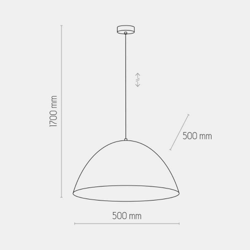 Люстра подвесная TK-Lighting faro new Черный 1 6006 ( 4017139 )