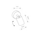 Спот Nowodvorski 6014 Eye spot GU10 1x10W IP20 Wh ( 4011810 )