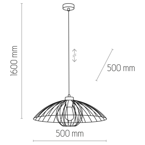 Люстра підвісна TK-Lighting barbella 6260 ( 4016900 )