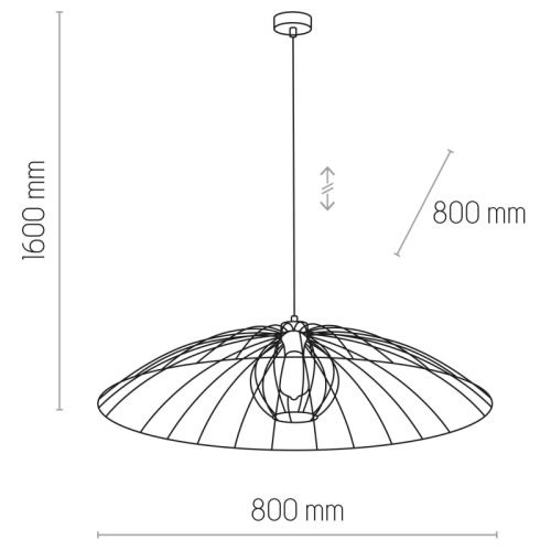 Люстра підвісна TK-Lighting barbella 800 6261 ( 4016901 )