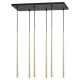 Люстра підвісна TK-Lighting piano 6 Золото 6420 ( 4017357 )