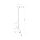 Спот Nowodvorski 6503 Eye super GU10 1x10W IP20 Bl ( 4011830 )