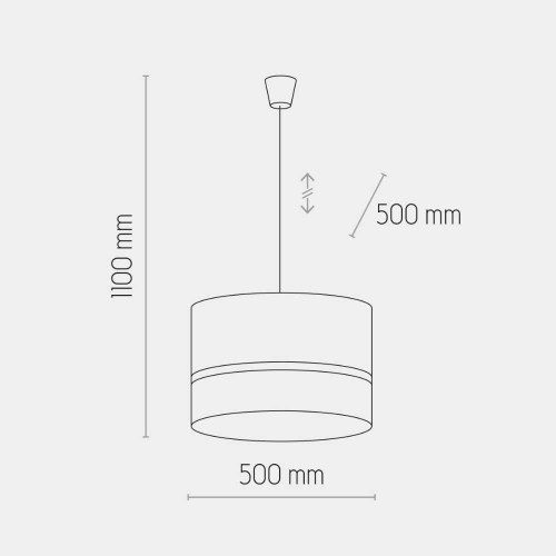 Люстра підвісна TK-Lighting paglia Білий 6533 ( 4017341 )