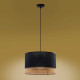 Люстра підвісна TK-Lighting paglia Чорний 1 6543 ( 4017344 )