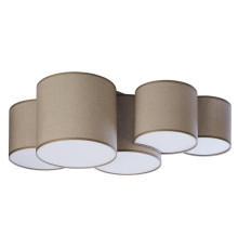 Люстра потолочная TK-Lighting mona nature 5 6593