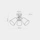 Люстра TK-Lighting vaio white 665 белый ( 4017630 )