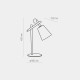 Настольная лампа TK-Lighting vaio white 667 белый ( 4017632 )