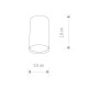 Точковий світильник Nowodvorski 6836 Eye GU10 1x35W IP20 Bl ( 4012021 )
