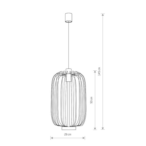 Подвесной светильник Nowodvorski 6844 Cage GU10 1x35W IP20 Bl ( 4011292 )
