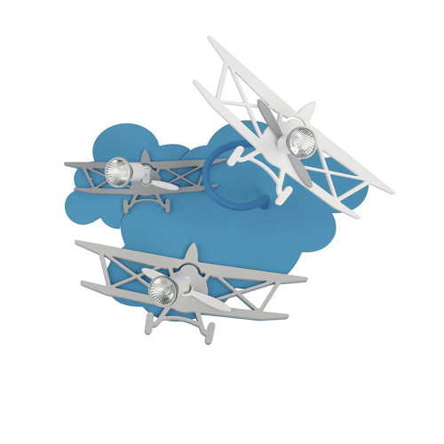 Люстра Nowodvorski 6904 Plane GU10 3x35W IP20 Blue ( 4011806 )