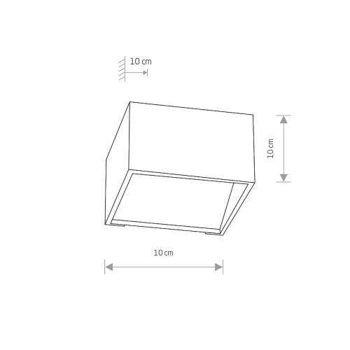 Світильник Nowodvorski 6913 Lia LED 1x7W 3000K 460Lm IP20 Wh ( 4011644 )