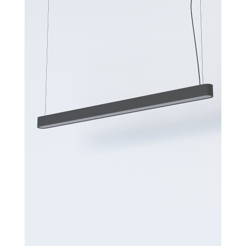 Підвісний світильник Nowodvorski 7525 Soft led T8LED 1x22W 3000K 3200Lm IP20 Gr ( 4011302 )