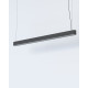 Підвісний світильник Nowodvorski 7525 Soft led T8LED 1x22W 3000K 3200Lm IP20 Gr ( 4011302 )