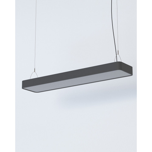 Підвісний світильник Nowodvorski 7532 Soft led T8LED 2x16W 3000K 4600Lm IP20 Gr ( 4011303 )