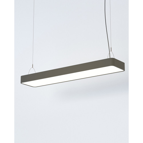 Підвісний світильник Nowodvorski 7532 Soft led T8LED 2x16W 3000K 4600Lm IP20 Gr ( 4011303 )