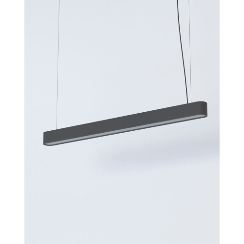 Підвісний світильник Nowodvorski 7535 Soft led T8LED 1x16W 3000K 2300Lm IP20 Gr ( 4011304 )