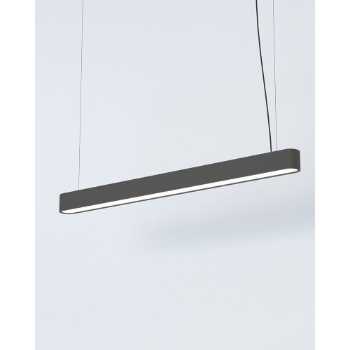 Підвісний світильник Nowodvorski 7535 Soft led T8LED 1x16W 3000K 2300Lm IP20 Gr ( 4011304 )