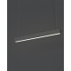 Підвісний світильник Nowodvorski 7535 Soft led T8LED 1x16W 3000K 2300Lm IP20 Gr ( 4011304 )