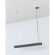 Підвісний світильник Nowodvorski 7535 Soft led T8LED 1x16W 3000K 2300Lm IP20 Gr ( 4011304 )