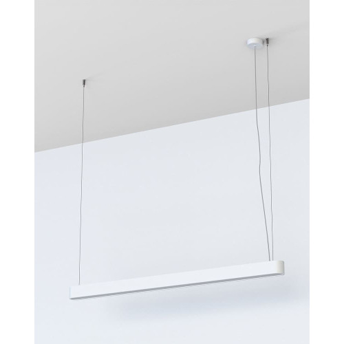 Підвісний світильник Nowodvorski 7537 Soft led T8LED 1x22W 3000K 3200Lm IP20 Wh ( 4011305 )