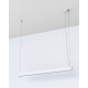 Підвісний світильник Nowodvorski 7537 Soft led T8LED 1x22W 3000K 3200Lm IP20 Wh ( 4011305 )