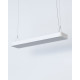 Підвісний світильник Nowodvorski 7545 Soft led T8LED 2x16W 3000K 4600Lm IP20 Wh ( 4011306 )