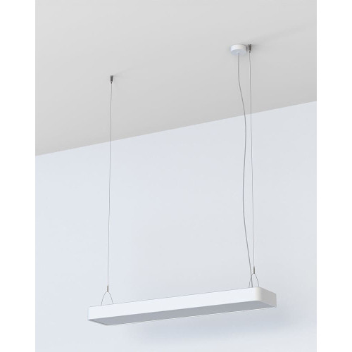 Підвісний світильник Nowodvorski 7545 Soft led T8LED 2x16W 3000K 4600Lm IP20 Wh ( 4011306 )