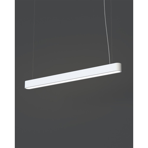 Підвісний світильник Nowodvorski 7547 Soft led T8LED 1x16W 3000K 2300Lm IP20 Wh ( 4011307 )