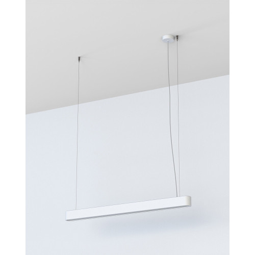 Підвісний світильник Nowodvorski 7547 Soft led T8LED 1x16W 3000K 2300Lm IP20 Wh ( 4011307 )