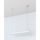 Підвісний світильник Nowodvorski 7547 Soft led T8LED 1x16W 3000K 2300Lm IP20 Wh ( 4011307 )