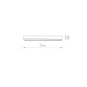 Світильник Nowodvorski 7552 Straight ceiling led T8LED 1x11W 3000K 1700Lm IP20 Gr ( 4011667 )