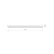 Світильник Nowodvorski 7556 Straight ceiling led T8LED 1x22W 3000K 3200Lm IP20 Wh ( 4011669 )