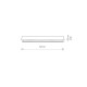 Світильник Nowodvorski 7597 Straight ceiling led T8LED 1x11W 3000K 1700Lm IP20 Bl ( 4011684 )