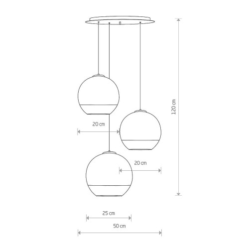 Люстра Nowodvorski 7607 Globe plus E27 3x60W IP20 Bl ( 4011310 )