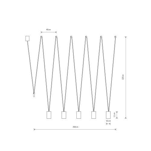 Подвесной светильник Nowodvorski 7608 More eye GU10 5x10W IP20 Bl ( 4011311 )
