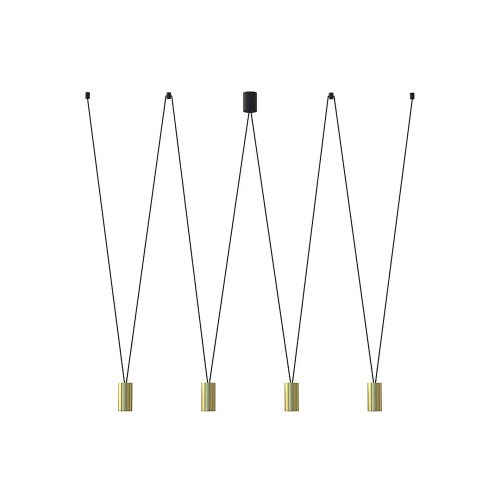 Подвесной светильник Nowodvorski 7610 More eye GU10 4x10W IP20 Bl ( 4011312 )