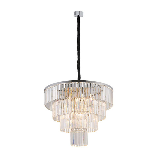 Люстра Nowodvorski 7615 Cristal E14 12x40W IP20 Silver ( 4011314 )
