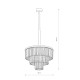 Люстра Nowodvorski 7617 Cristal E14 9x40W IP20 Silver ( 4011316 )