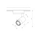 Трековый светильник Nowodvorski 7625 Profile zoom LED 1x9W 3000K 490Lm IP20 Bl ( 4012137 )